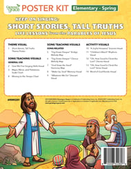 Keep on Singing: Short Stories, Tall Truths - Spring Elementary Poster Packet cover